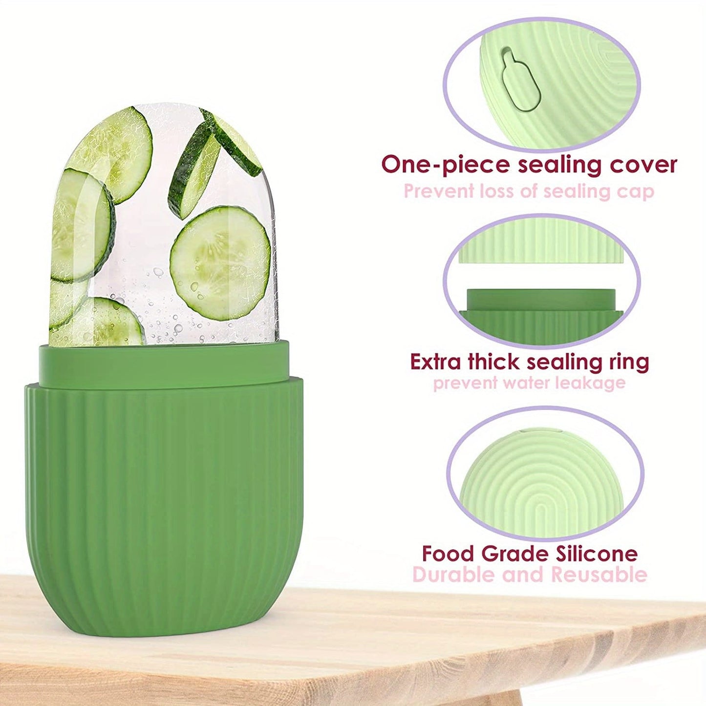 Silicon Ice Roller – Facial Massager & Skin Soother