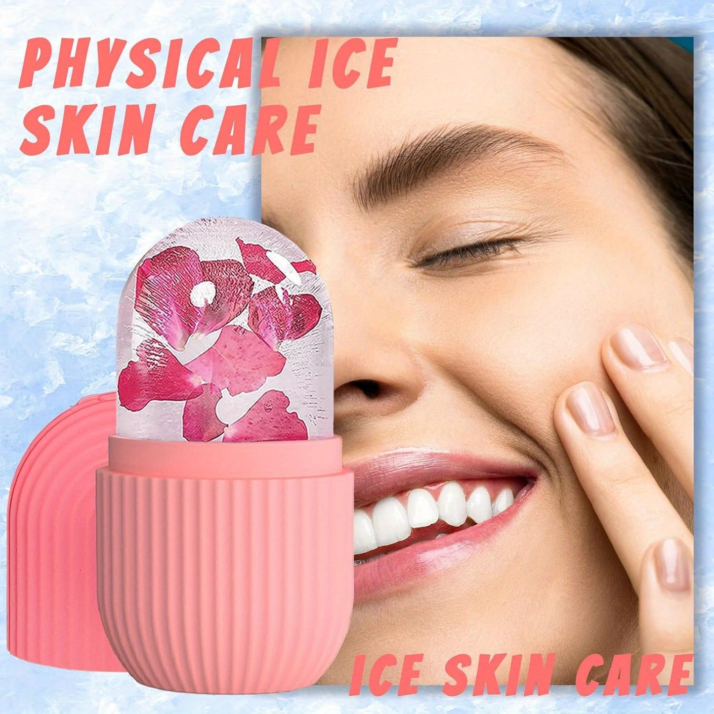 Silicon Ice Roller – Facial Massager & Skin Soother