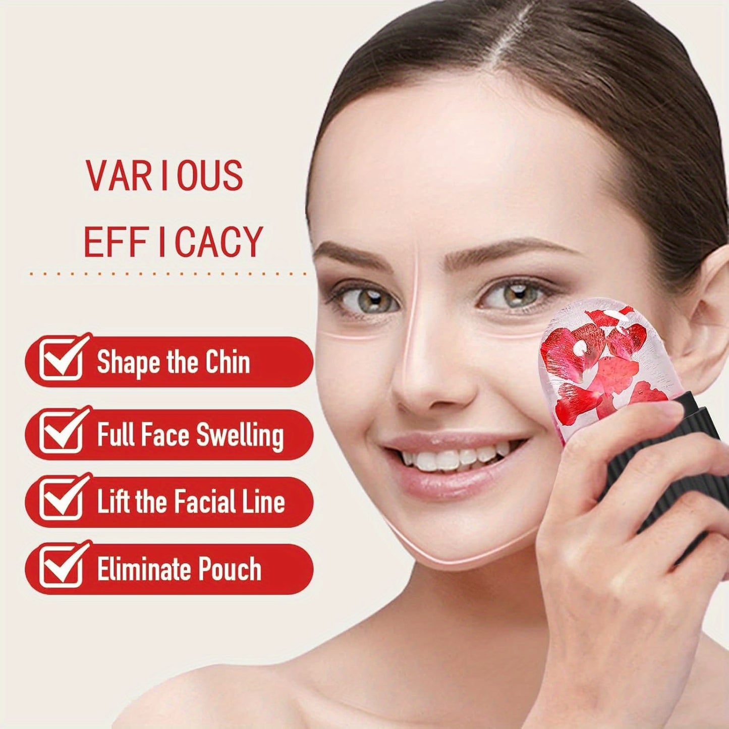 Silicon Ice Roller – Facial Massager & Skin Soother