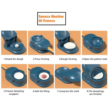 2 in 1 Dumpling and Samosa Maker Machine – Perfect Kitchen Tool for Homemade Delights