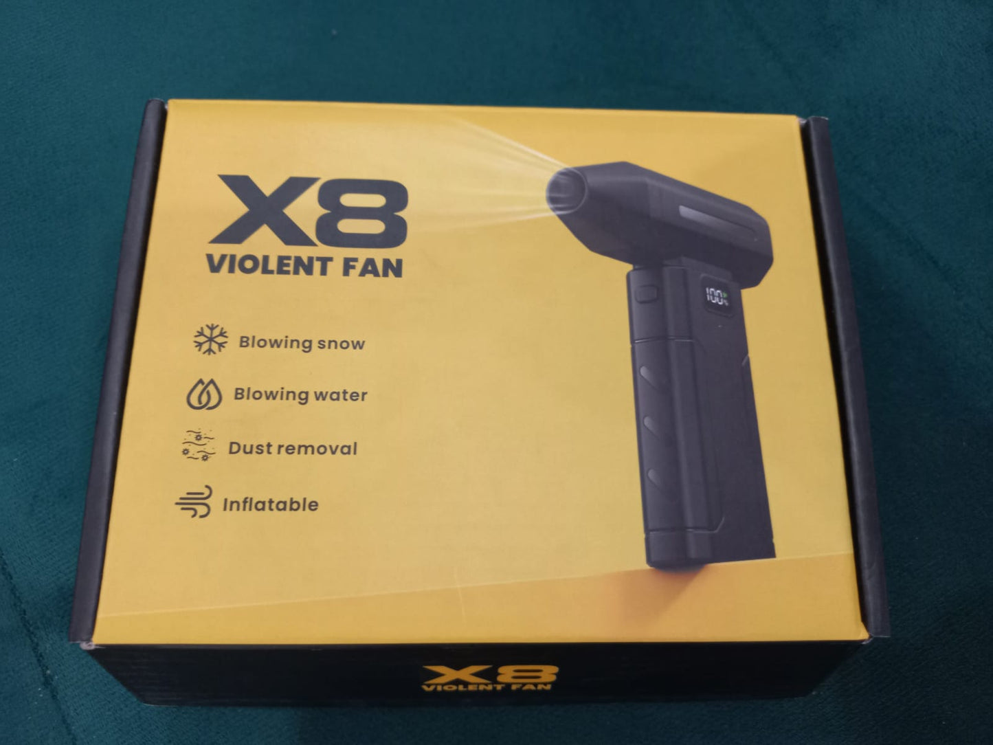 Portable Mini Air Duster – Turbo Blower | Cordless Rechargeable Dust Cleaner