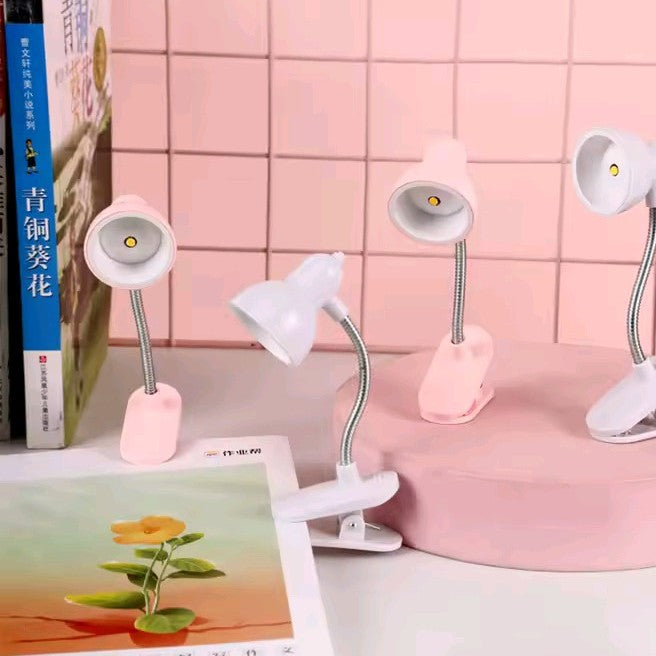 Mini Clip Book Lamp – Portable, Flexible & Eye-Friendly Light