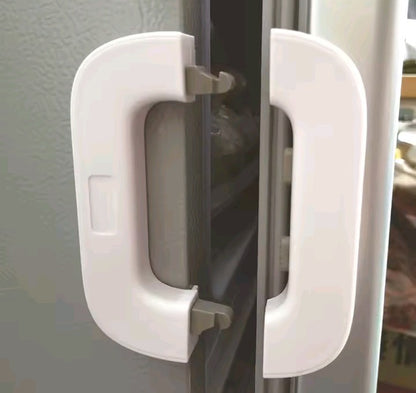 Premium Quality Child Safety Fridge Lock – Strong Adhesive, No Drill Installation