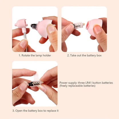 Mini Clip Book Lamp – Portable, Flexible & Eye-Friendly Light