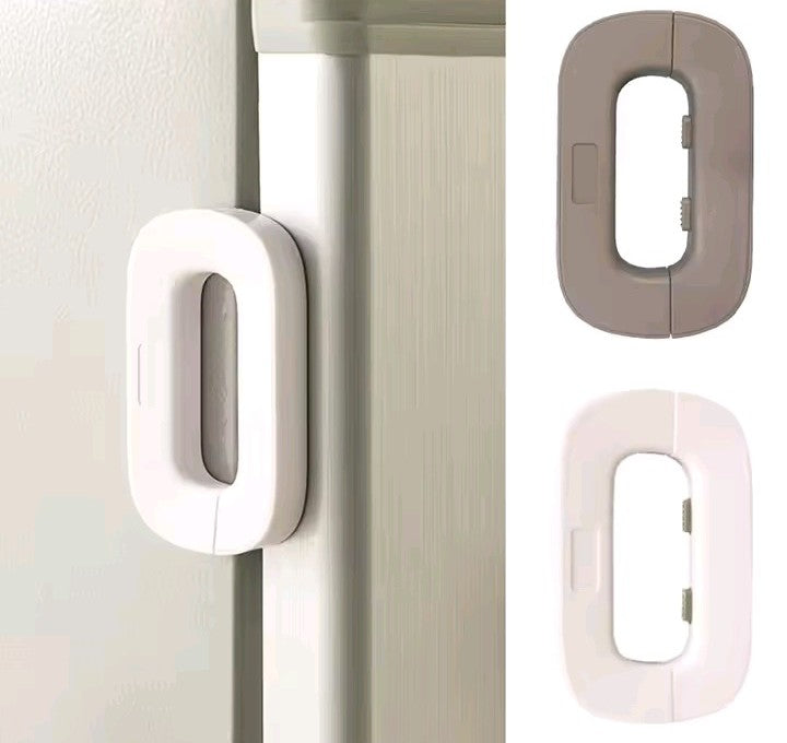 Premium Quality Child Safety Fridge Lock – Strong Adhesive, No Drill Installation