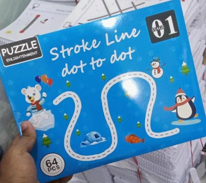 64-Page Kids Tracing Book – Erasable Writing Practice Workbook for Preschool Learning