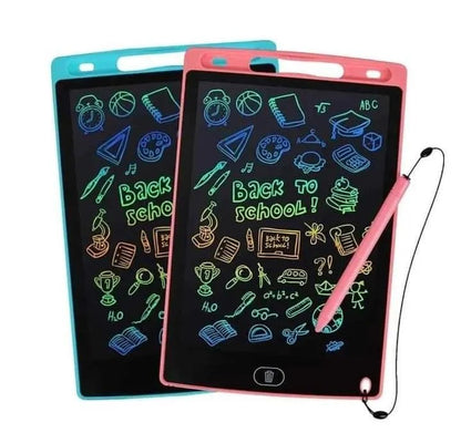 8.5” LCD Writing Tablet for Kids – Colorful Doodle Board with Stylus
