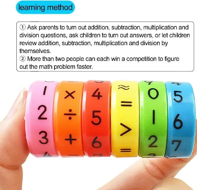 Magnetic Arithmetic Learning Toy for Kids (Ages 3+) – Montessori Math & Counting Set