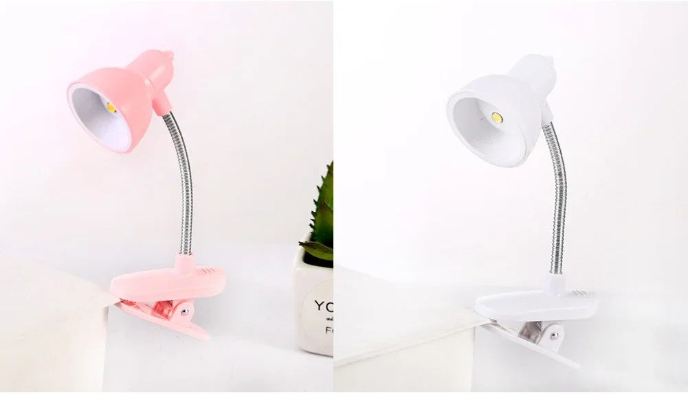 Mini Clip Book Lamp – Portable, Flexible & Eye-Friendly Light