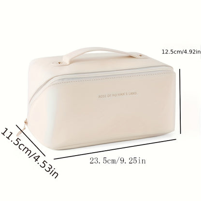 Premium PU Leather Makeup Organizer Bag