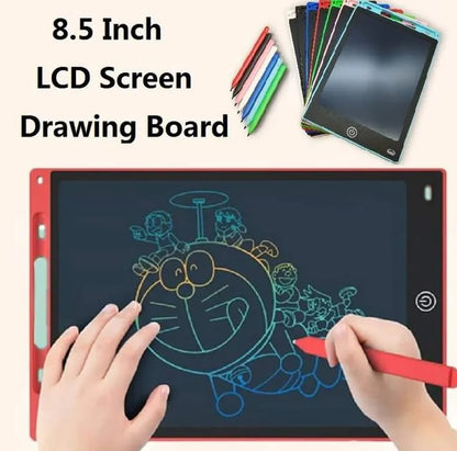 8.5” LCD Writing Tablet for Kids – Colorful Doodle Board with Stylus