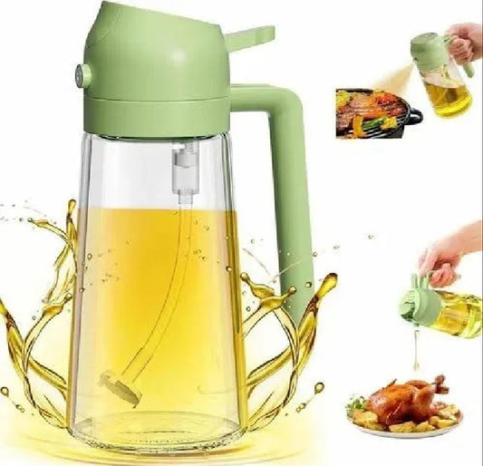 Premium Glass Oil Sprayer Bottle – Fine Mist Spray for Cooking