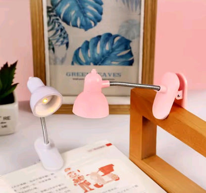 Mini Clip Book Lamp – Portable, Flexible & Eye-Friendly Light